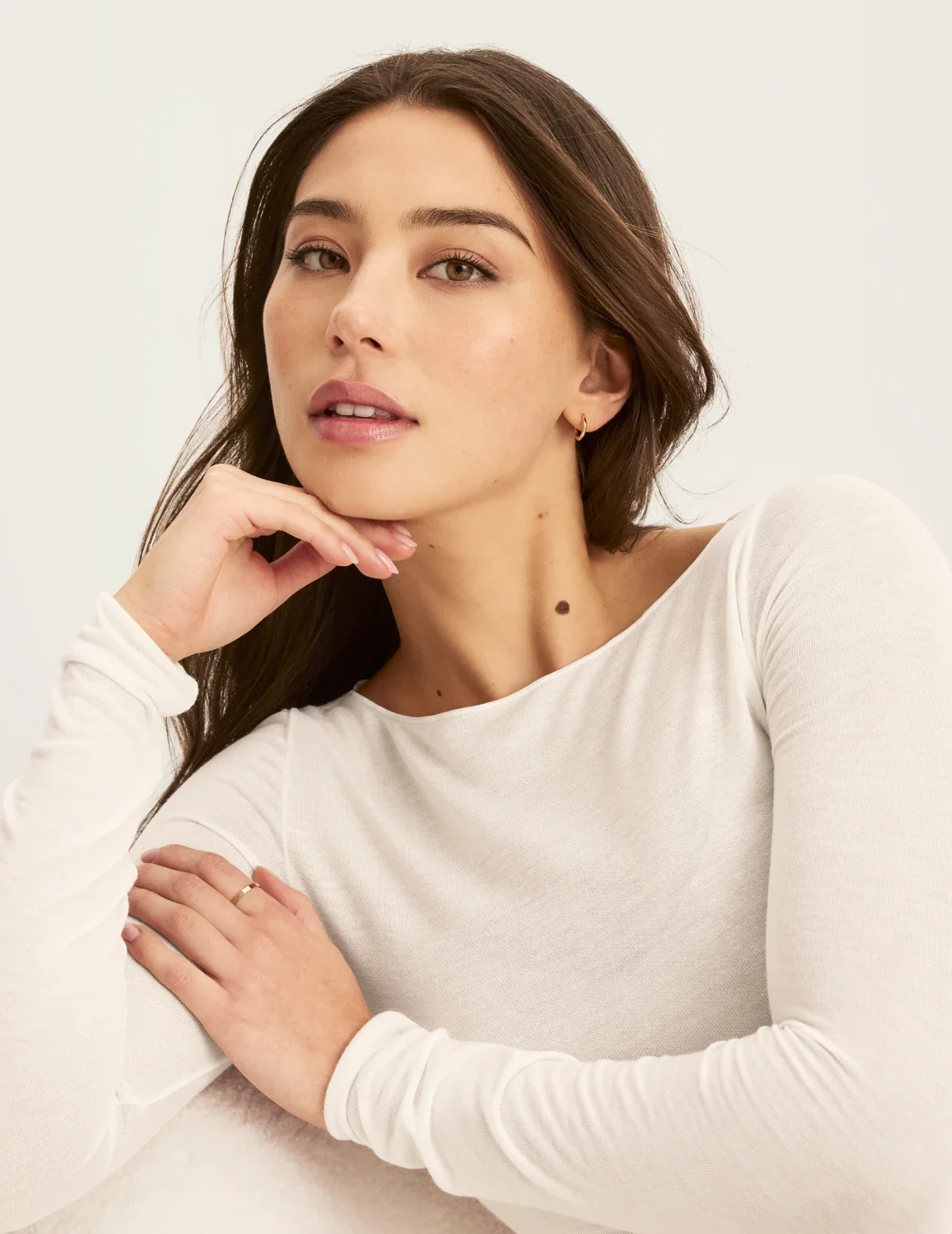 Cashmere Mist Boatneck Top - Image 16