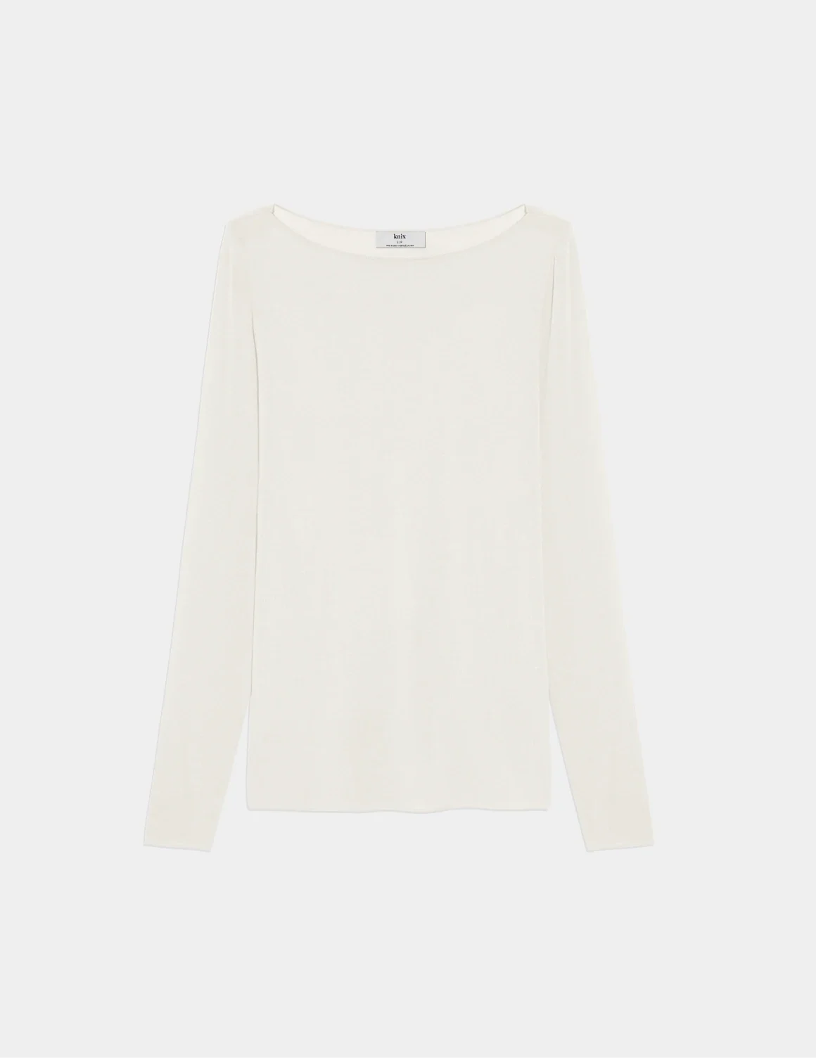 Cashmere Mist Boatneck Top - Image 8