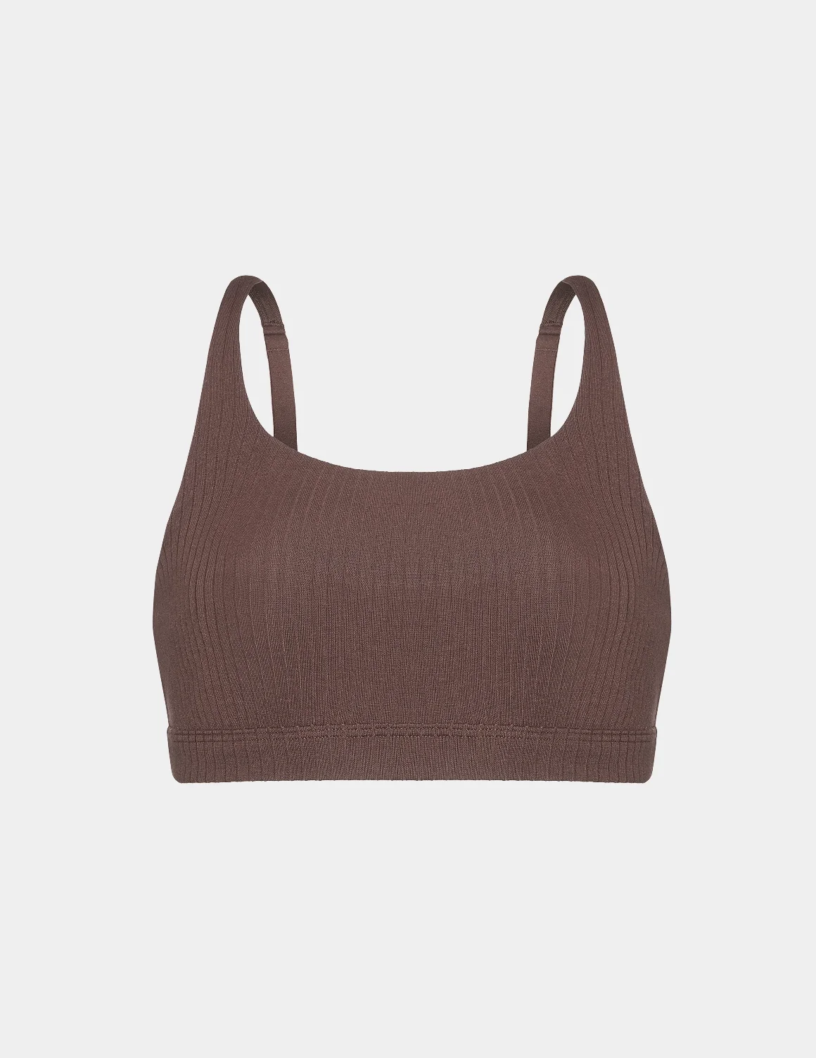 Cotton Rib Scoop Bralette - Last Call - Image 6