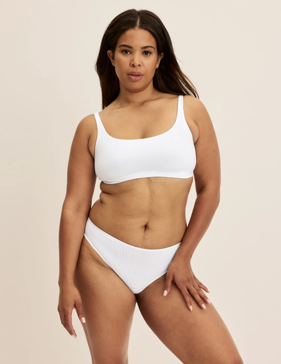 Cotton Rib Thong - Last Call - Image 10