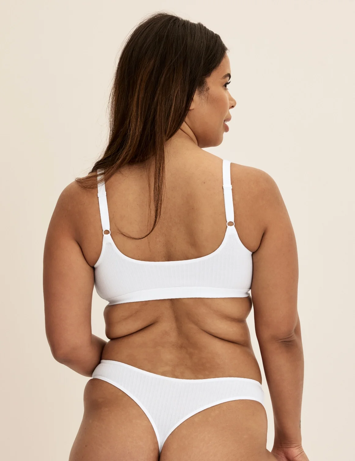 Cotton Rib Thong - Last Call - Image 9