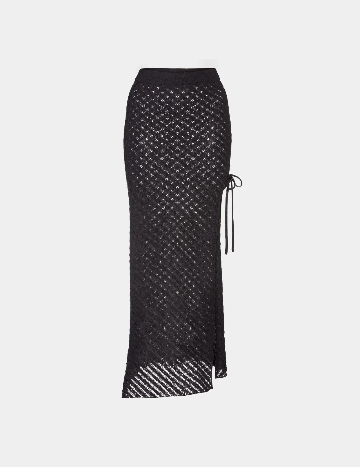 Crochet-Knit Beach Skirt - Image 3