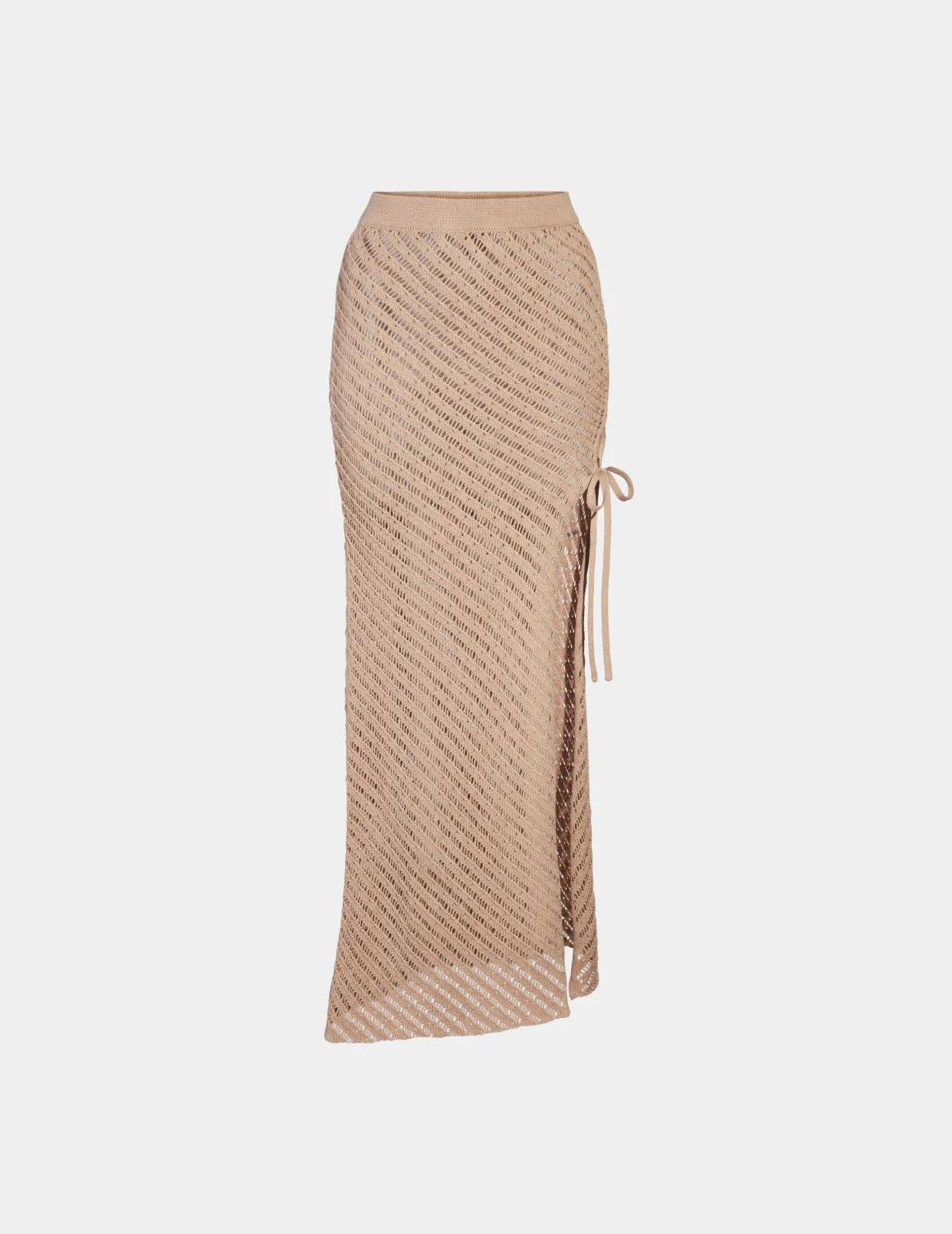 Crochet-Knit Beach Skirt - Image 6