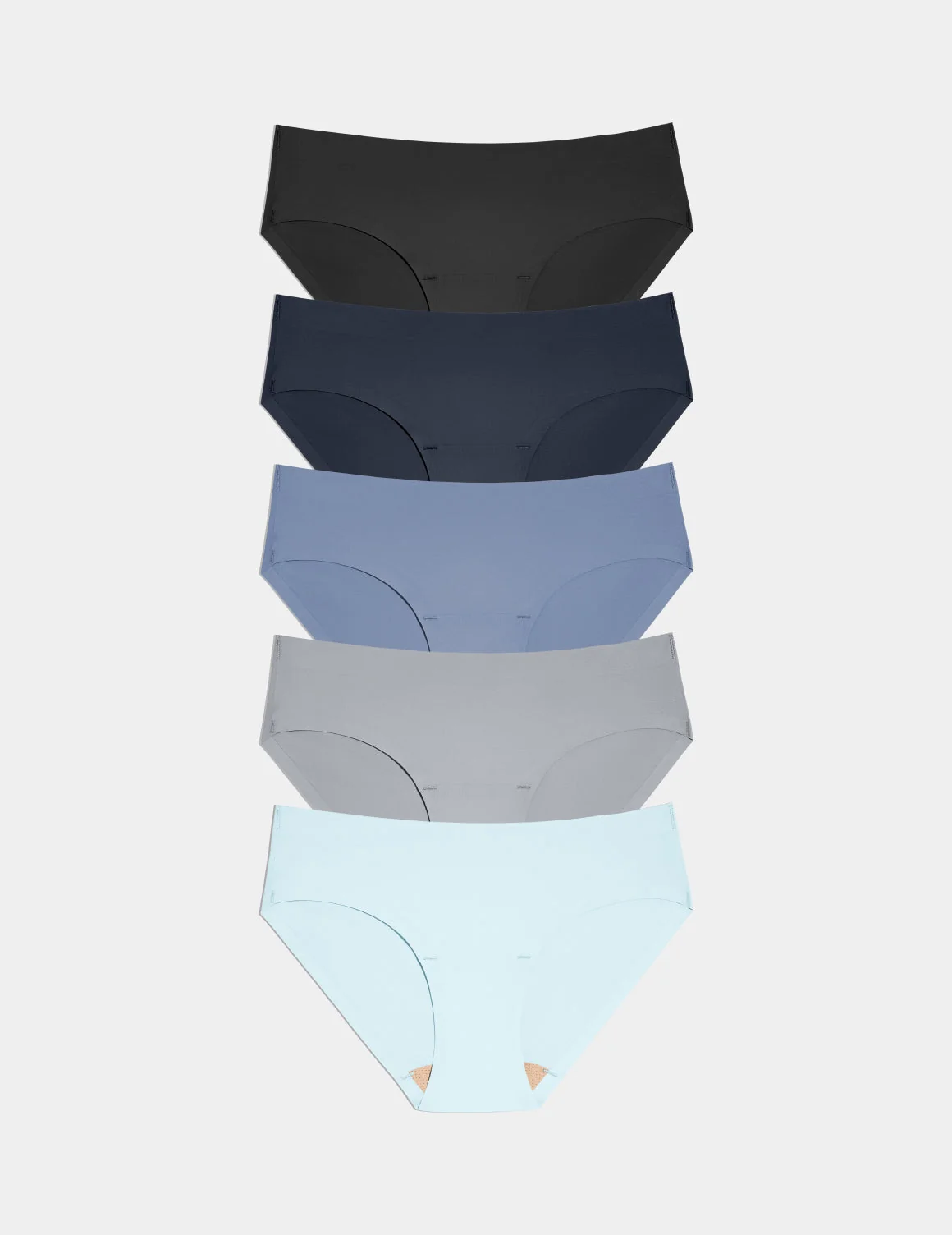 Essential No-Show Bikini 5-Pack - Last Call - Image 15
