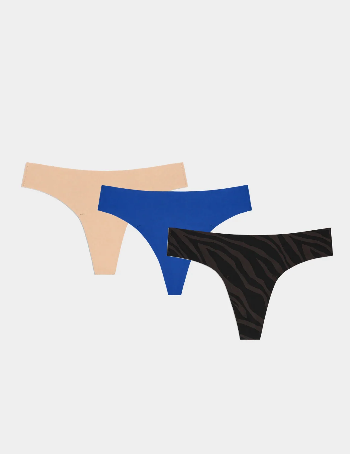 Light Leakproof No-Show Thong 3-Pack - Last Call - Image 13