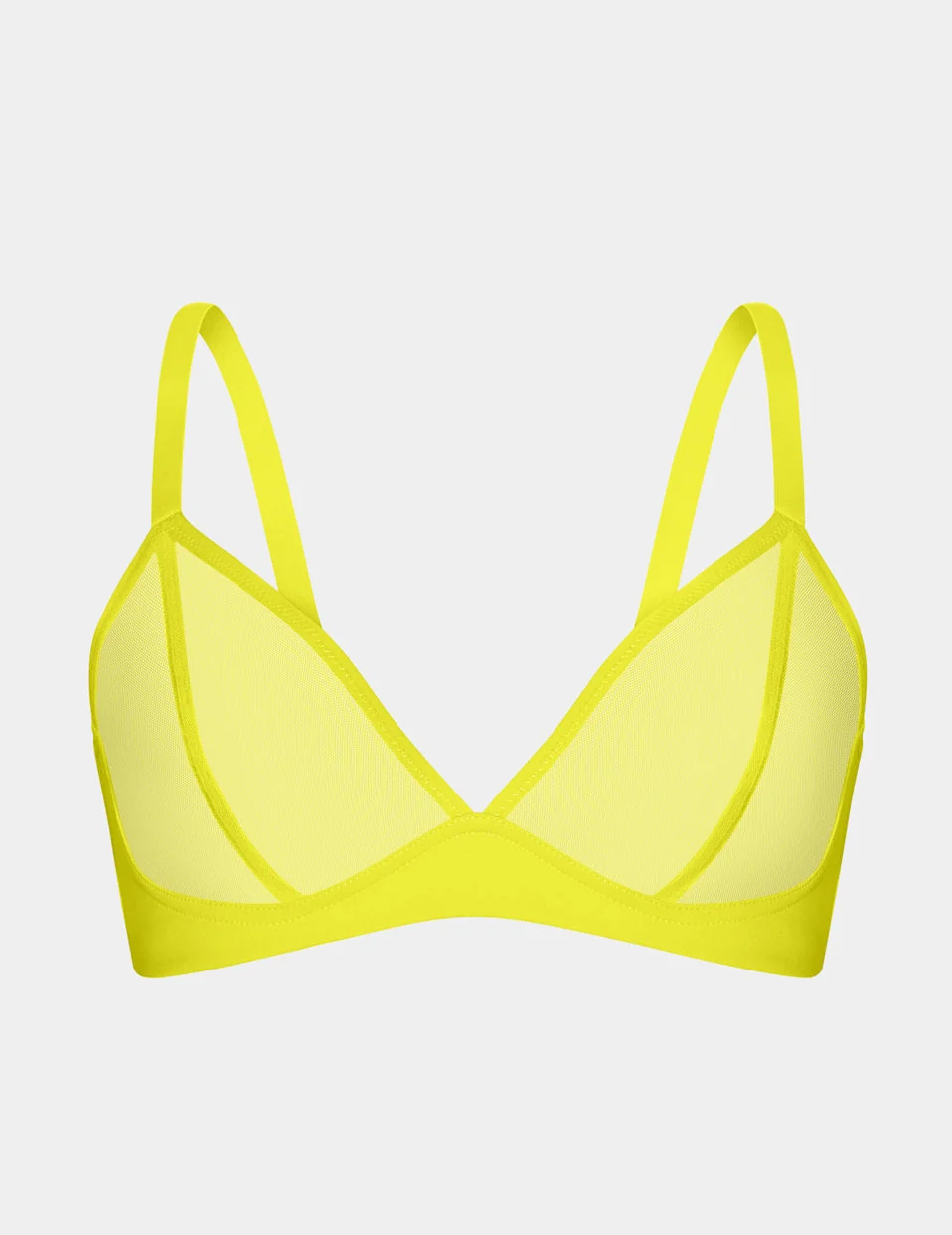 Mesh Deep V Bra - Last Call - Image 44