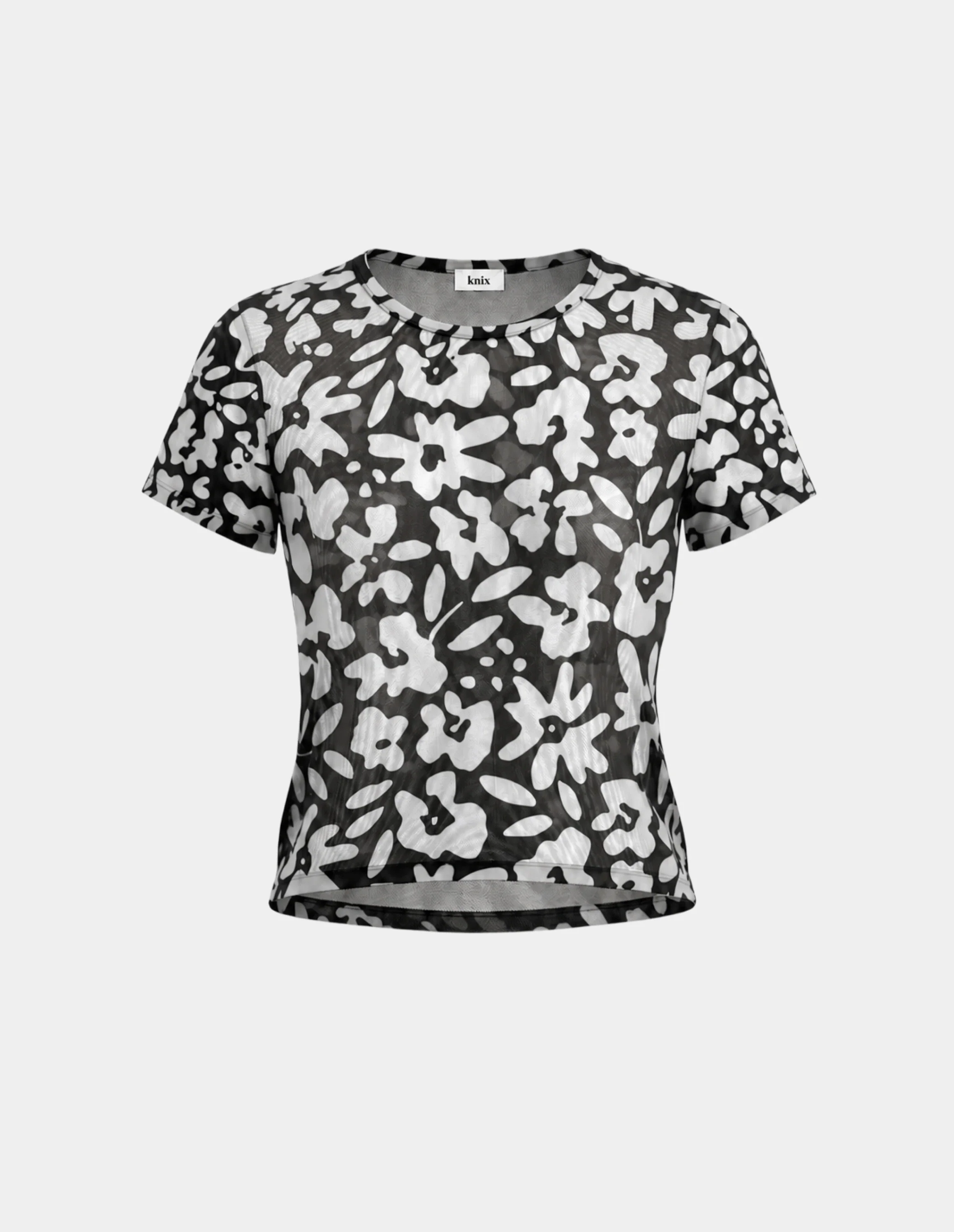 Mesh Short Sleeve Top - Image 8