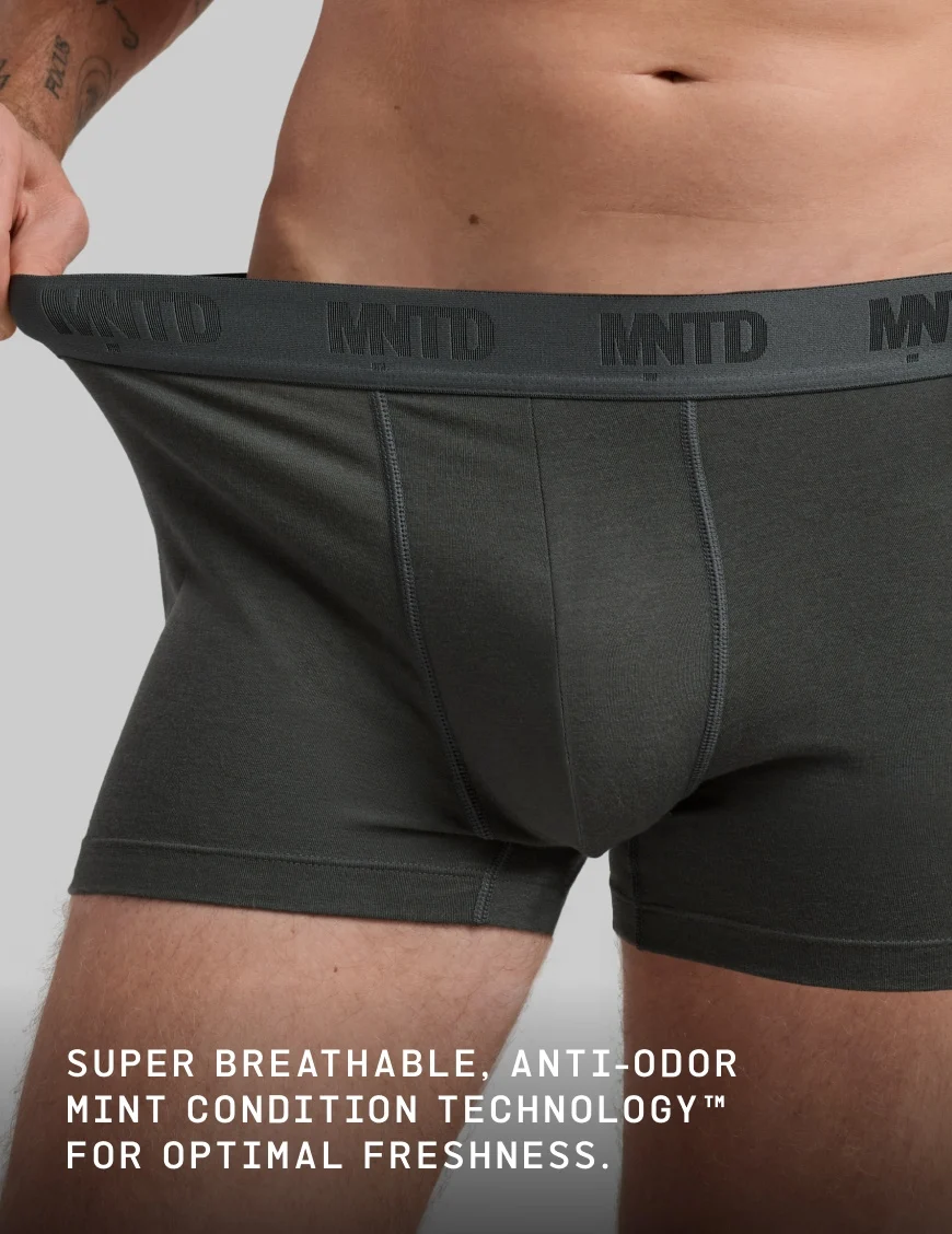 Men's Best Damn™ Cotton Modal Trunk 3" - Image 12