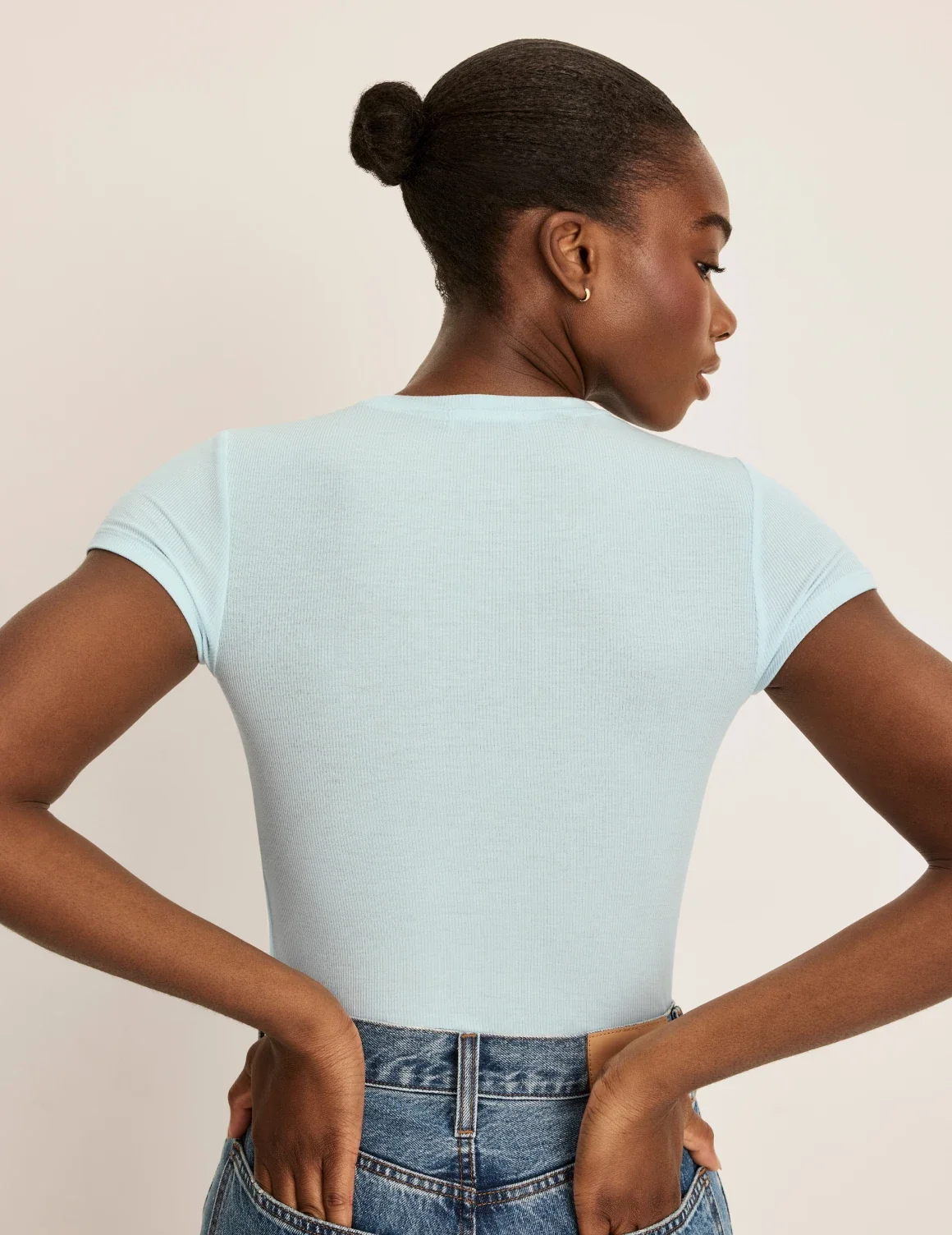 Modal Rib T-Shirt - Last Call - Image 24