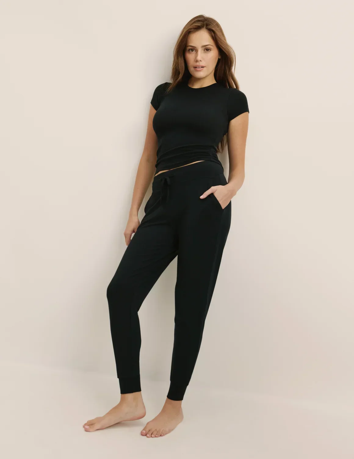 Modal Rib T-Shirt - Last Call - Image 38