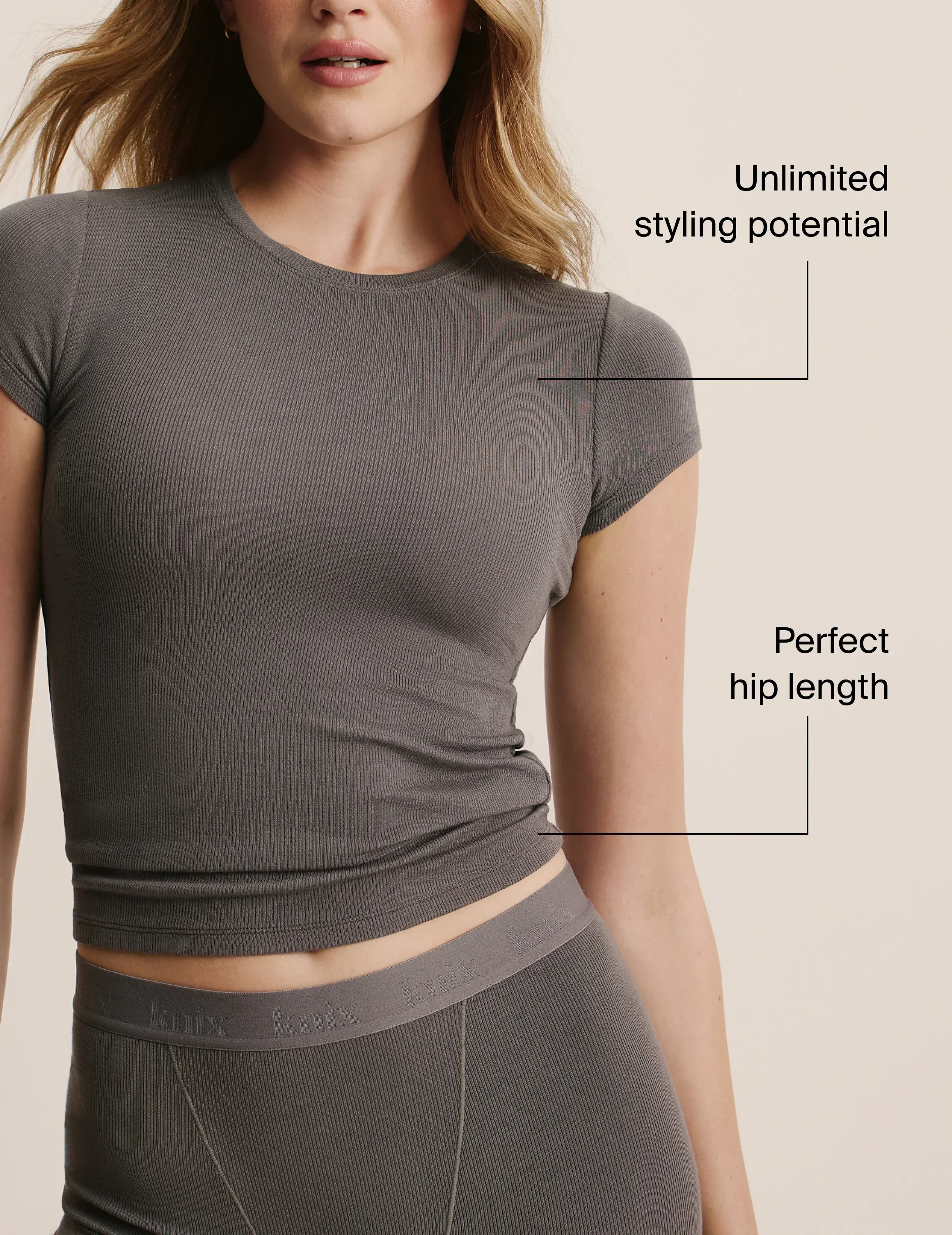 Modal Rib T-Shirt - Last Call - Image 46