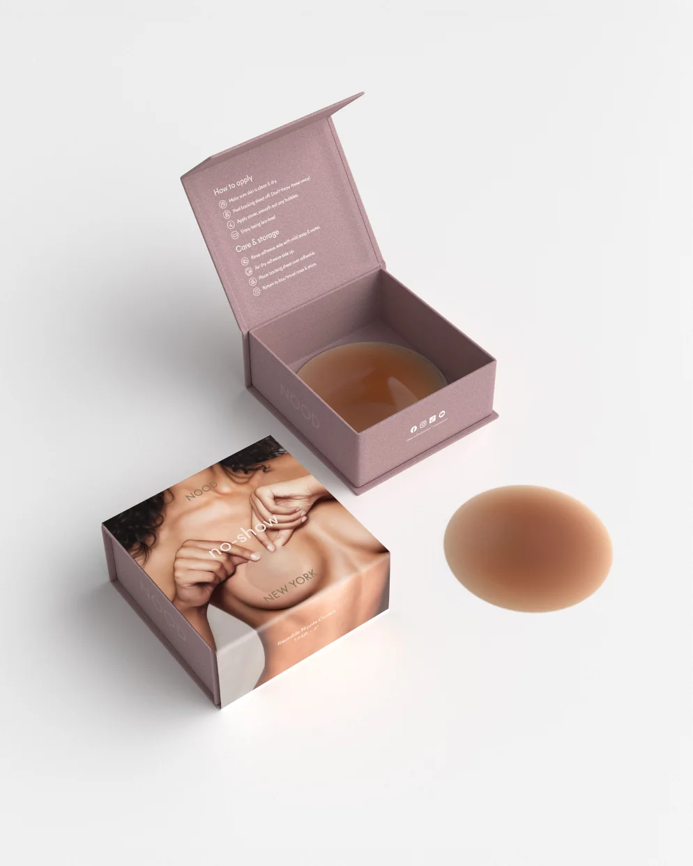 No-Show Adhesive Reusable Nipple Covers - Image 15