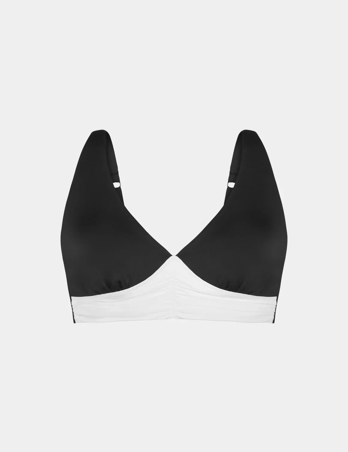Ruched Deep V Bikini Top - Image 5