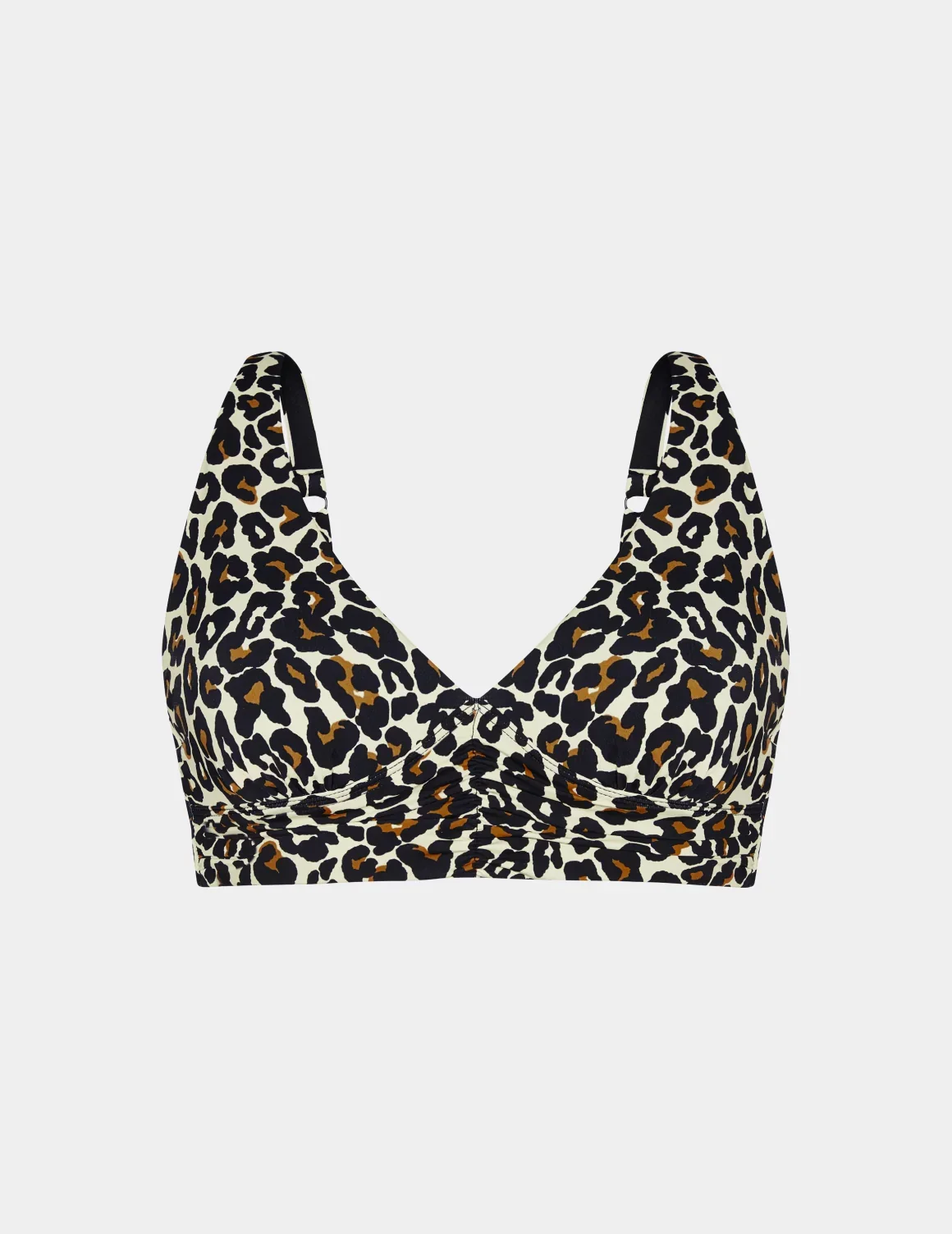 Ruched Deep V Bikini Top - Last Call - Image 16