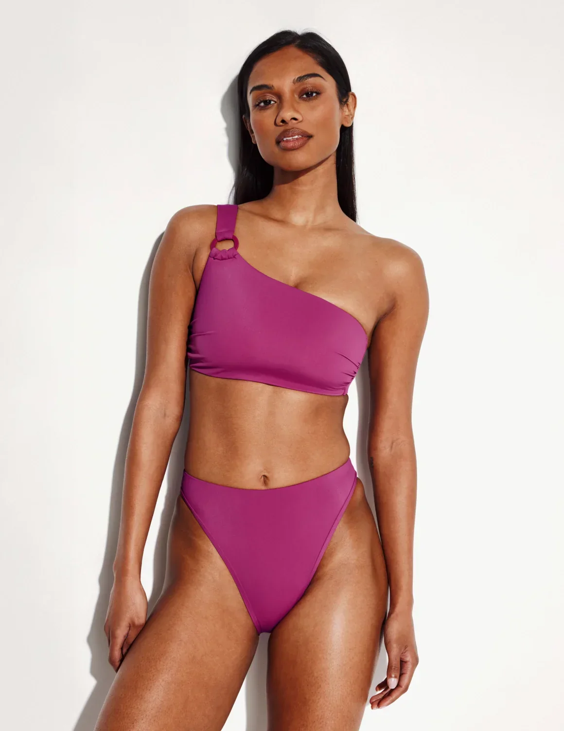 Sculpt One Shoulder Bikini Top - Last Call - Image 9