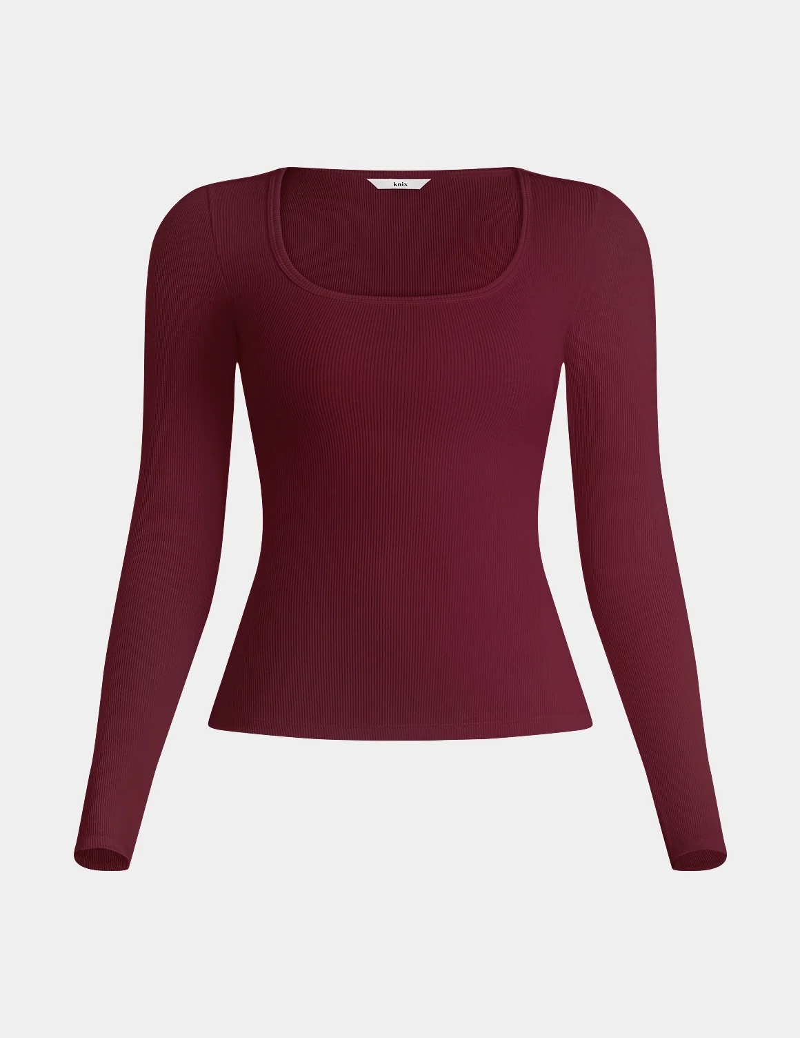 SculptRib™ Cotton Long Sleeve Top - Image 6