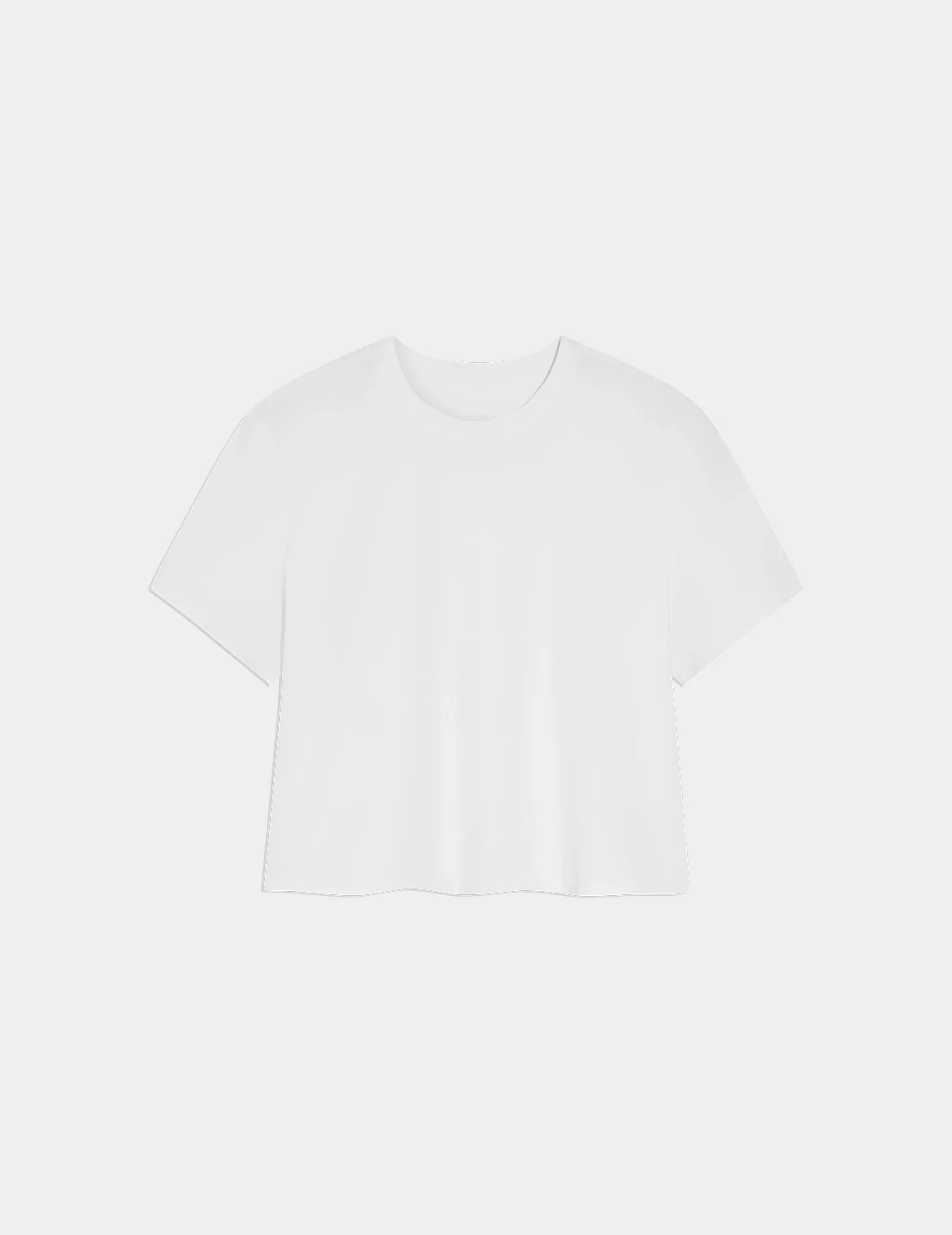 Studio Sleek Cropped T-Shirt - Last Call - Image 20