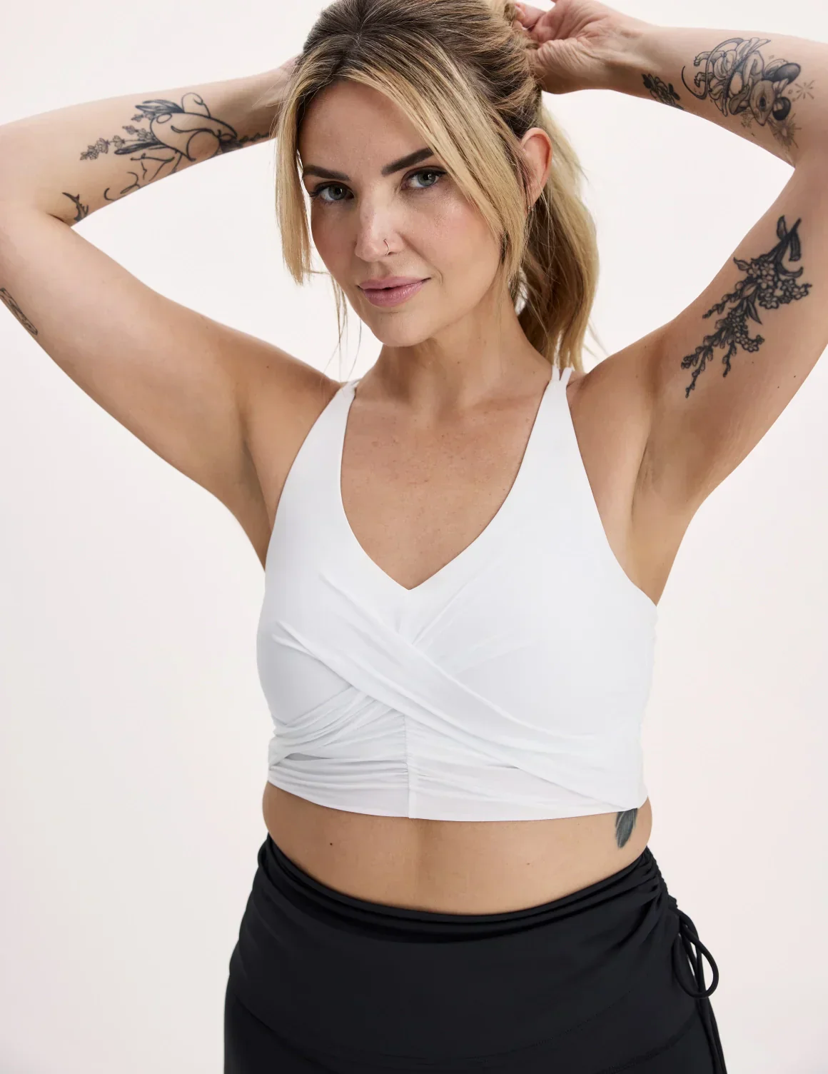 Studio V-Neck Bra - Last Call - Image 15