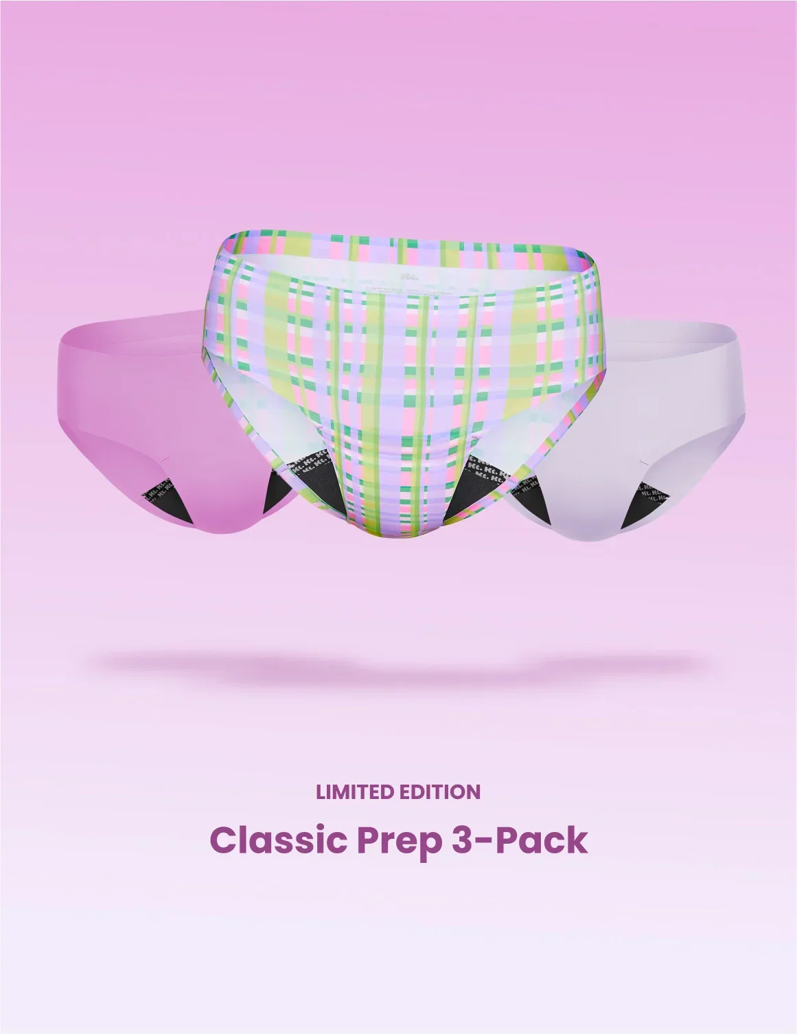 Teen Leakproof UltraThin No-Show Bikini 3-Pack - Image 15