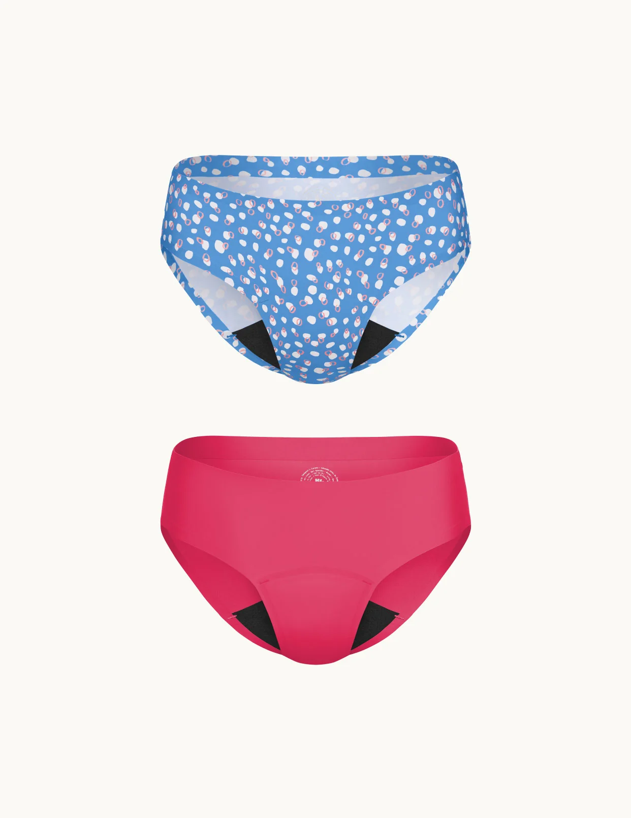 Teen Light Leakproof No-Show Bikini 2-Pack - Last Call - Image 4