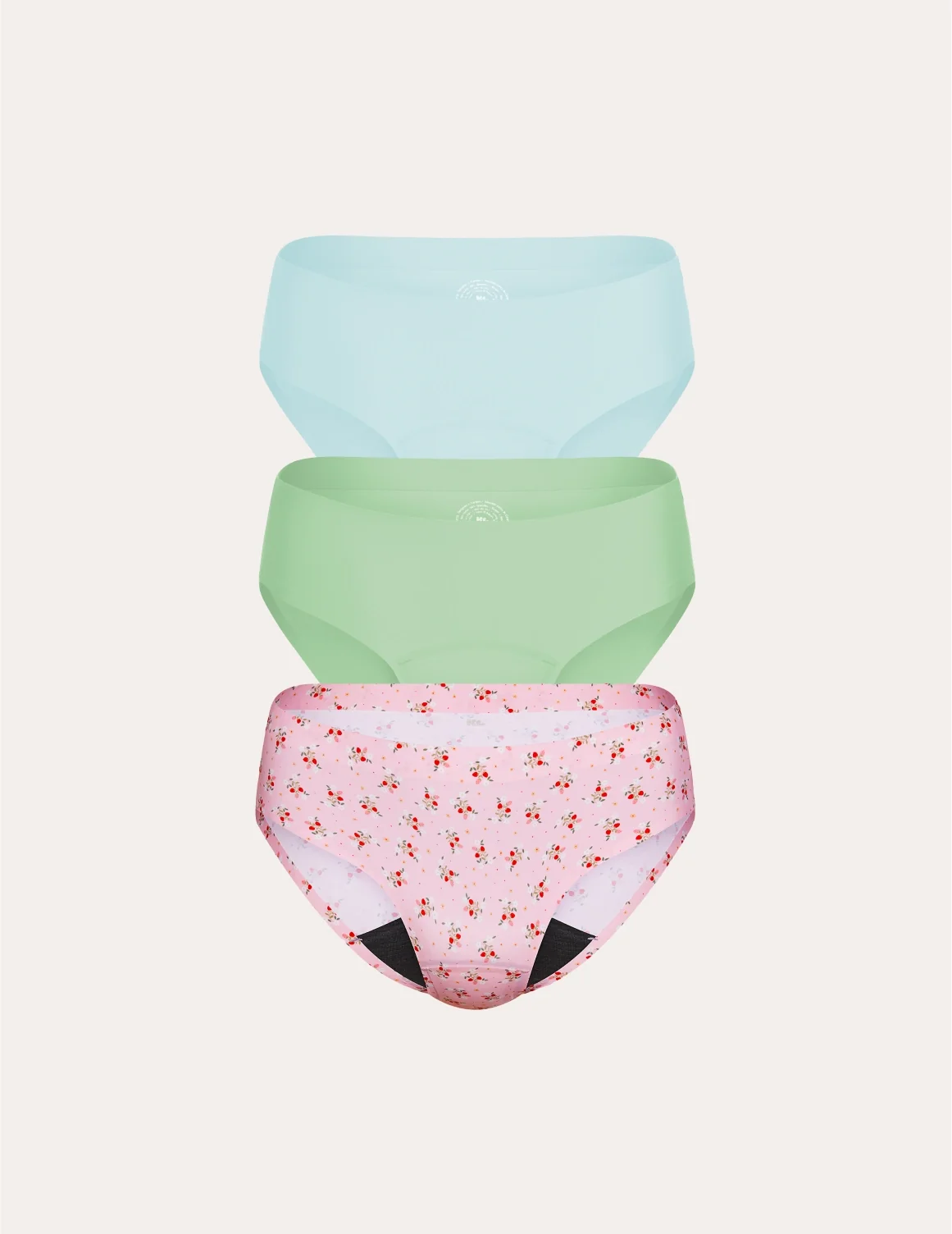Teen Light Leakproof No-Show Bikini 3-Pack - Image 56