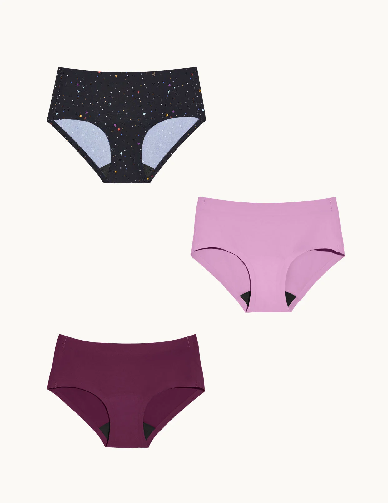 Teen Light Leakproof No-Show Boyshort 3-Pack - Image 8