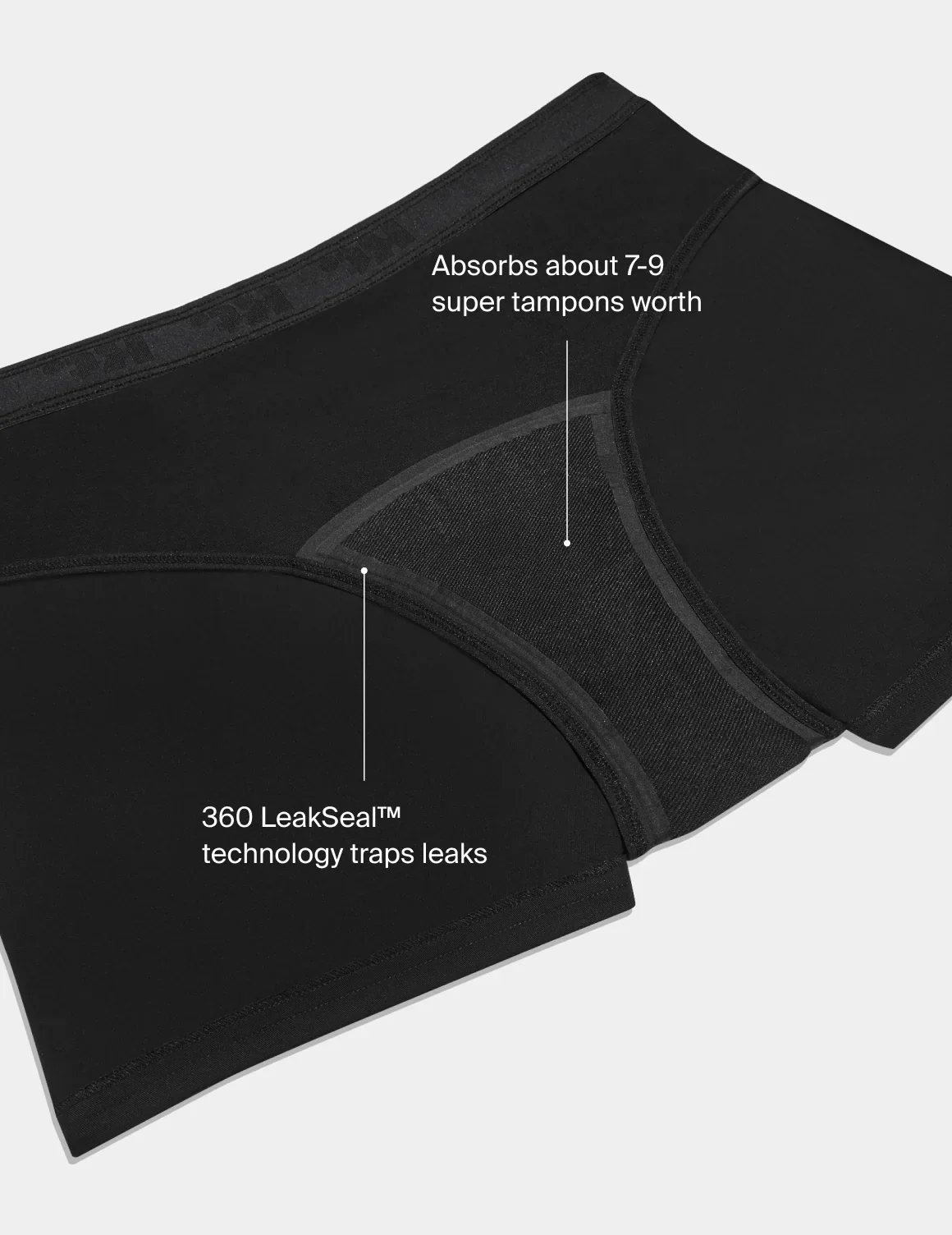 Teen Super Leakproof® Mini Sleepover Boxer - Image 9