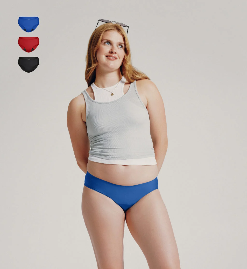 Teen Super Leakproof® No-Show Bikini 3-Pack - Last Call - Image 13