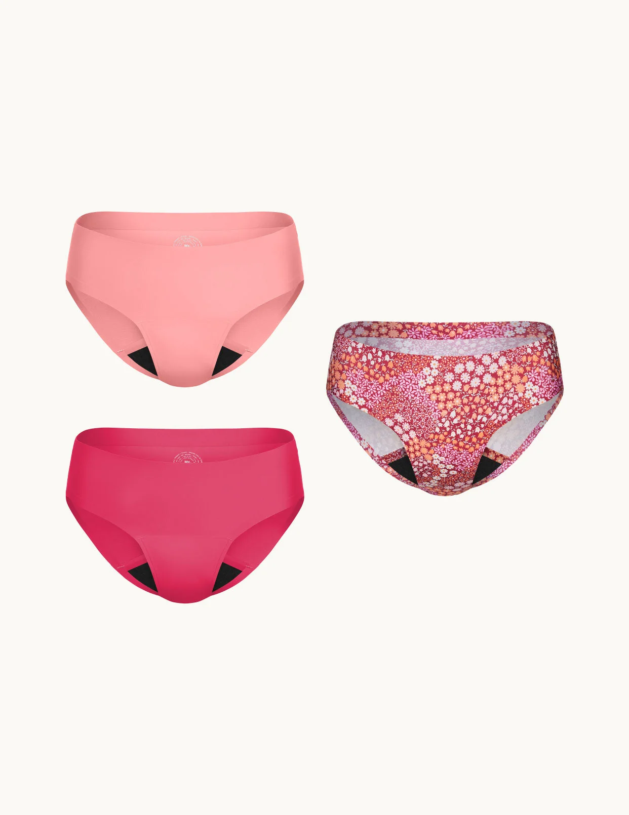Teen Super Leakproof® No-Show Bikini 3-Pack - Last Call - Image 32