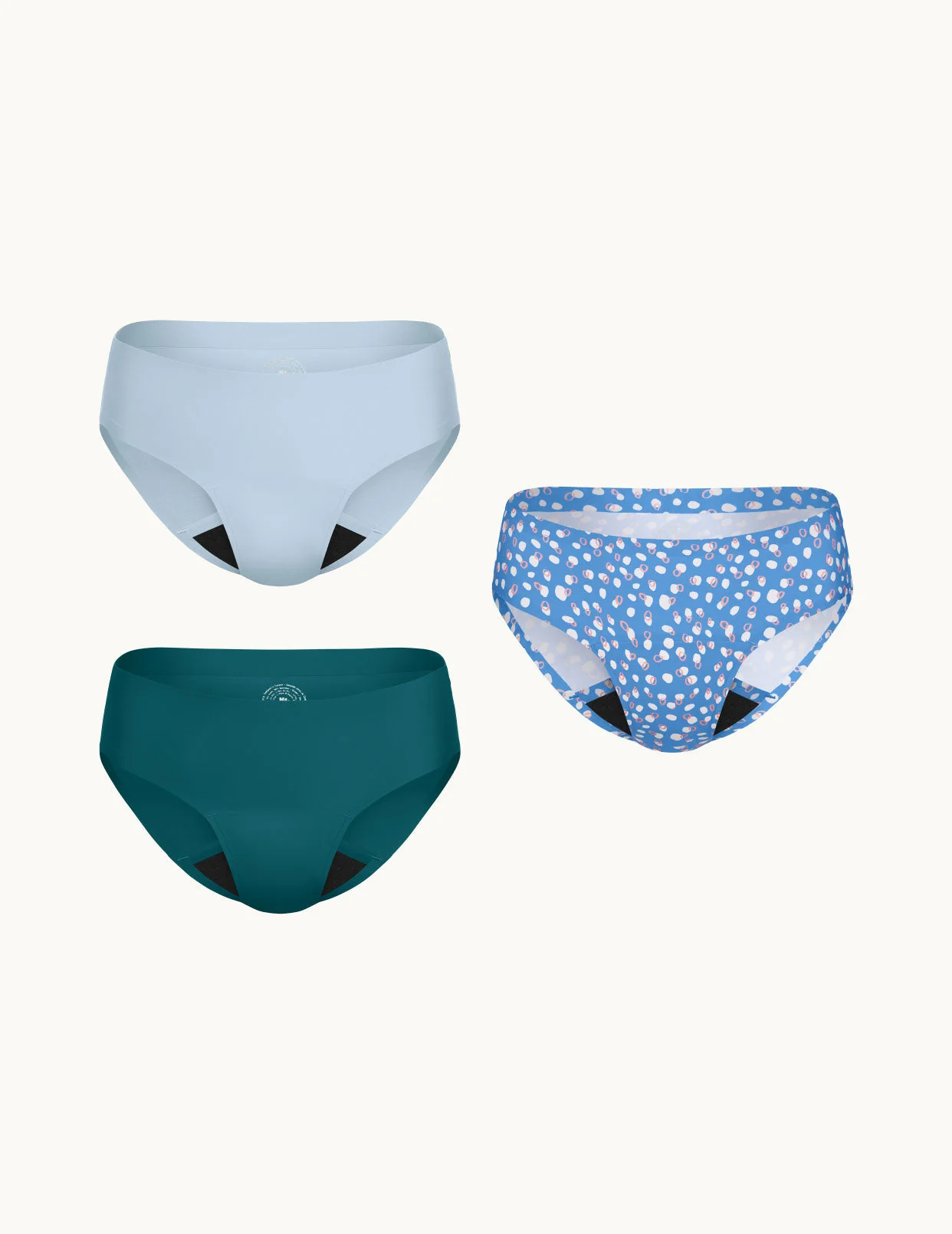 Teen Super Leakproof® No-Show Bikini 3-Pack - Last Call - Image 33