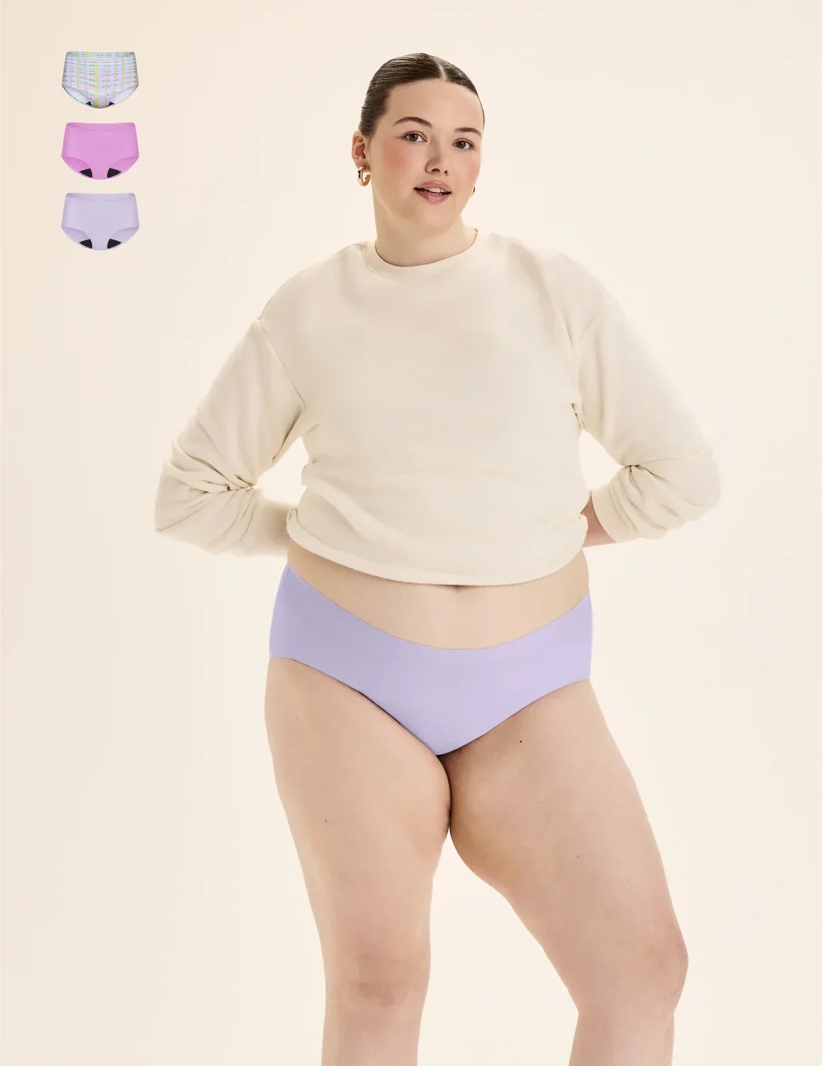 Teen Super Leakproof® No-Show Boyshort 3-Pack - Last Call - Image 21