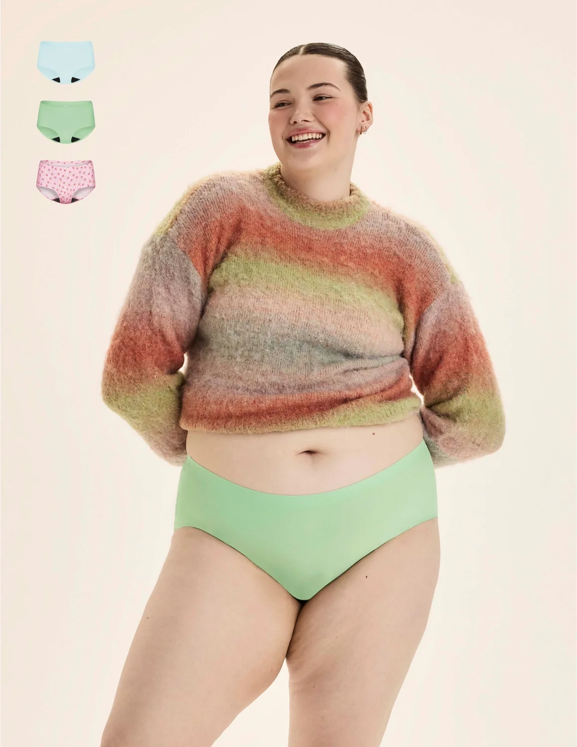 Teen Super Leakproof® No-Show Boyshort 3-Pack - Last Call - Image 36