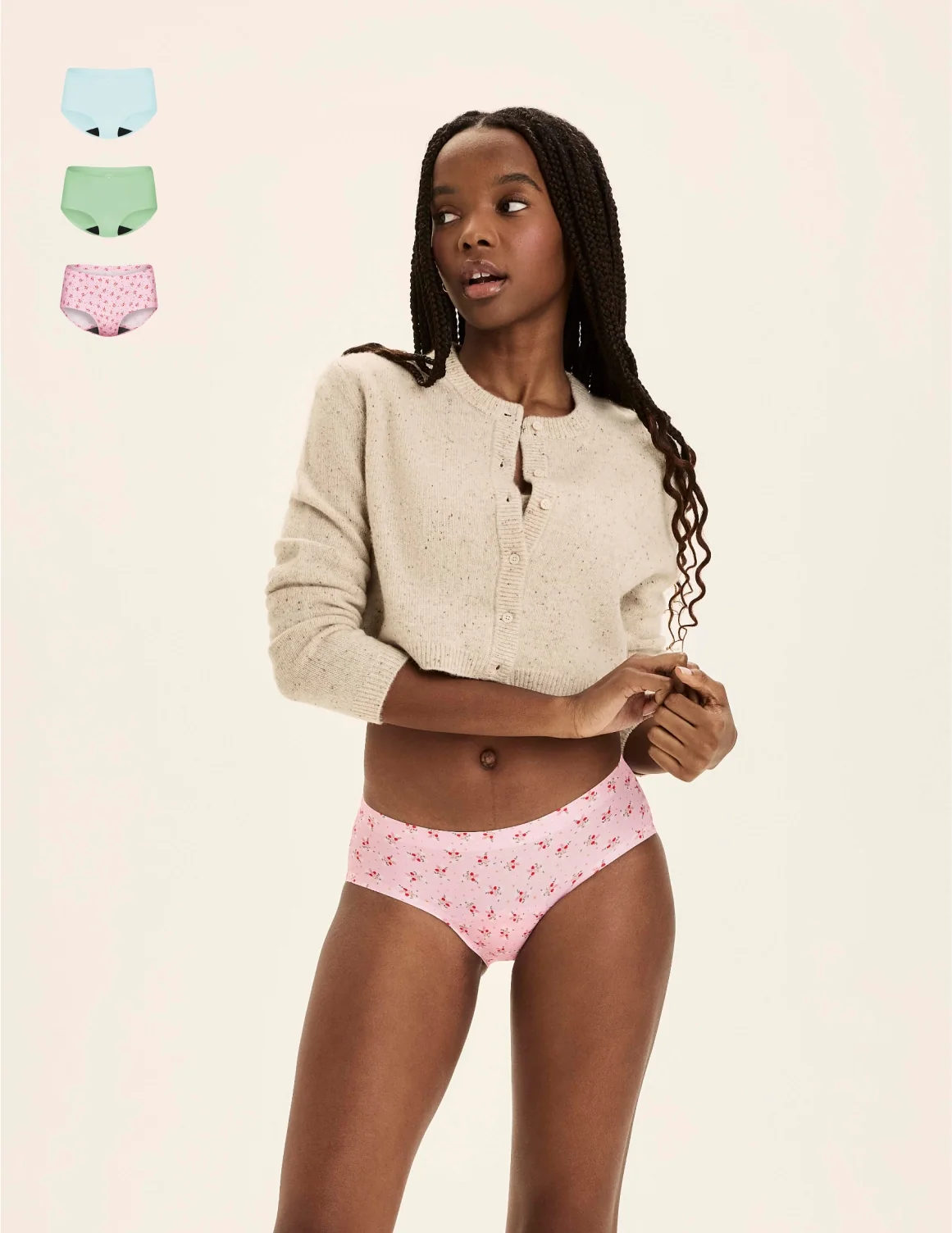 Teen Super Leakproof® No-Show Boyshort 3-Pack - Last Call - Image 39