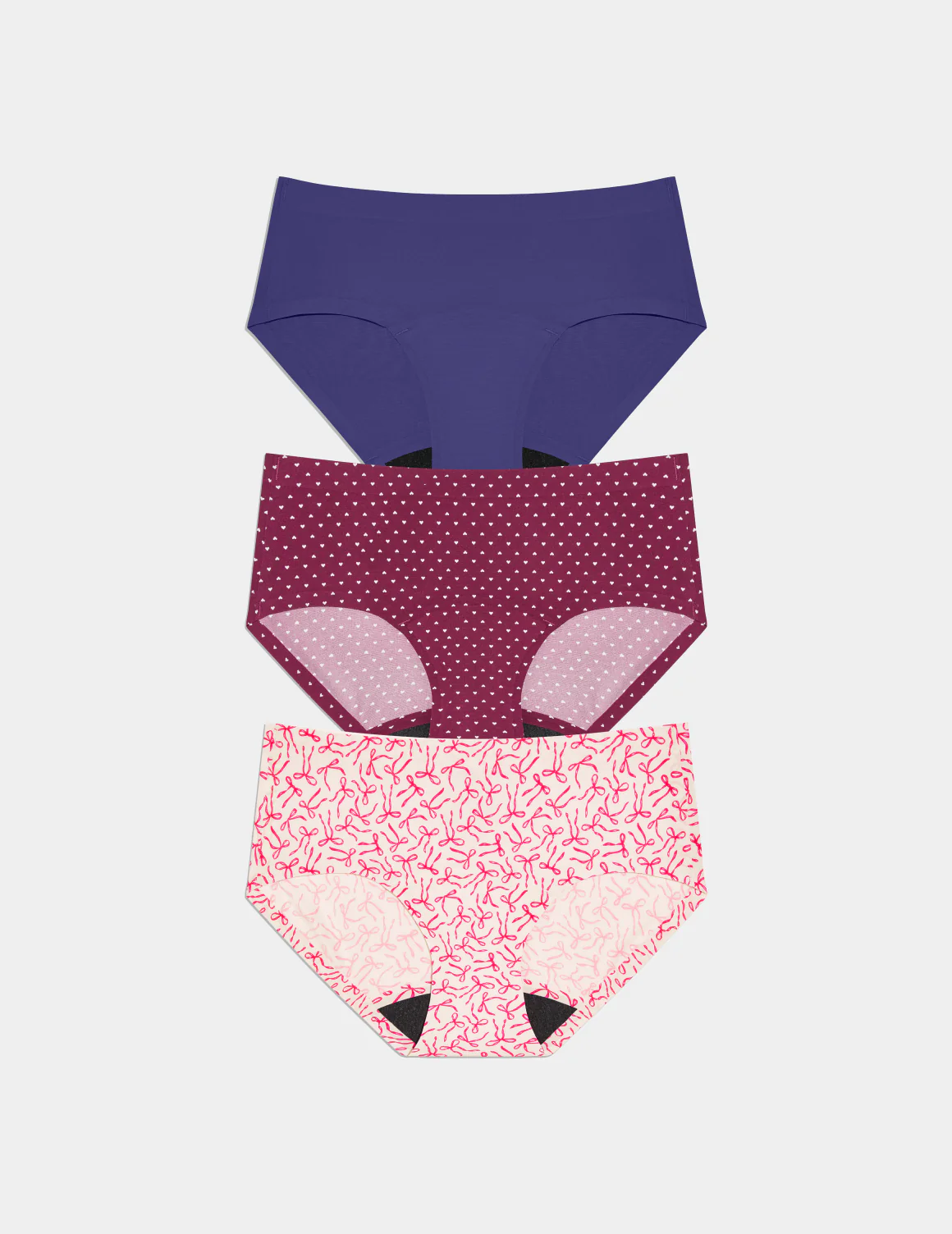 Teen Super Leakproof® No-Show Boyshort 3-Pack - Last Call - Image 41